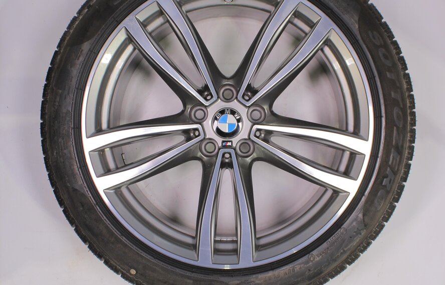 BMW BMW 6 series GT 7 series G11 19 inch Style 647 M Rims + Winter tires Pirelli NEW Runflat Original