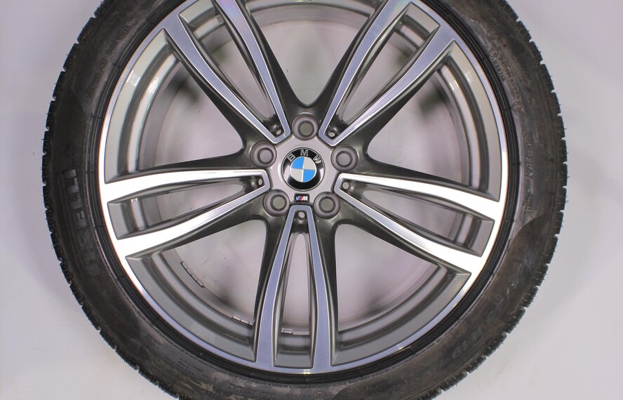 BMW BMW 6 series GT 7 series G11 19 inch Style 647 M Rims + Winter tires Pirelli NEW Runflat Original
