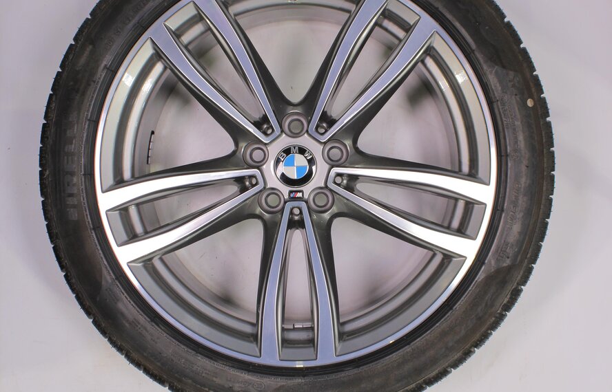 BMW BMW 6 series GT 7 series G11 19 inch Style 647 M Rims + Winter tires Pirelli NEW Runflat Original