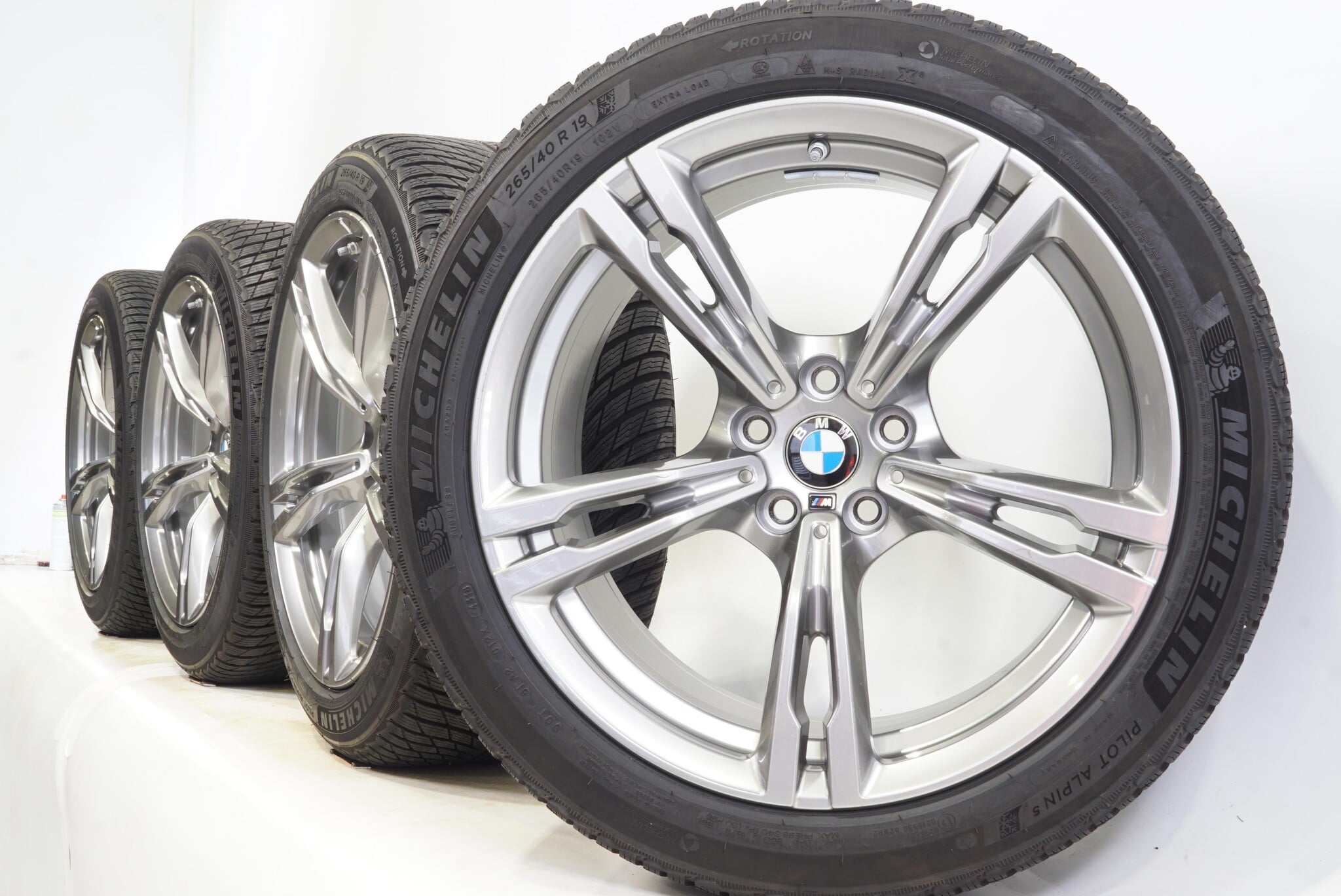 BMW M5 F90 M8 F91 F92 19 inch 705 M rims + Winter tires Michelin