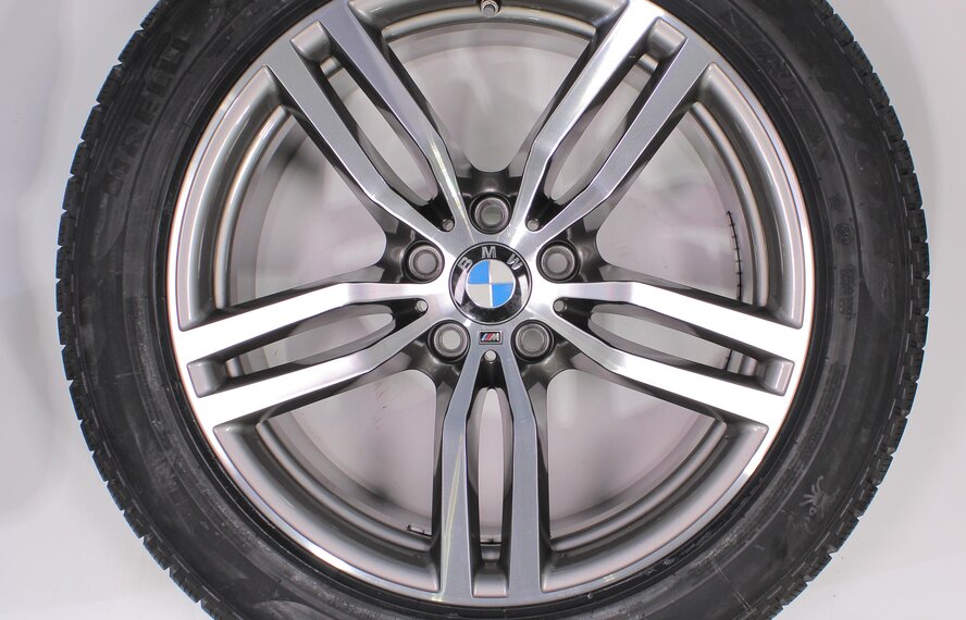 BMW BMW X5 X6 F15 F16 19 inch M rims 623 + Winter tires Pirelli NEW Runflat Original