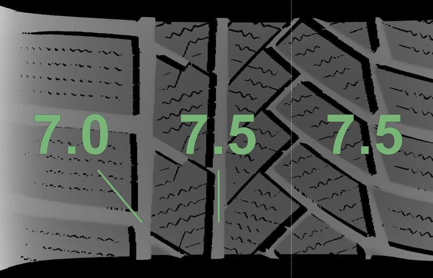 Audi Audi Q5 SQ5 17 inch rims + Winter tires Continental Original