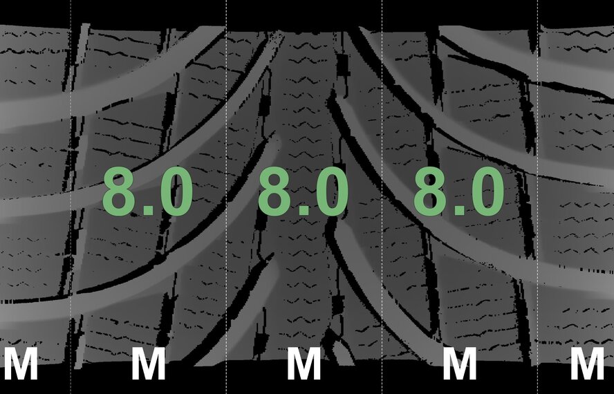 Mercedes Mercedes GLC X253 17 inch rims + Winter tires Michelin Original