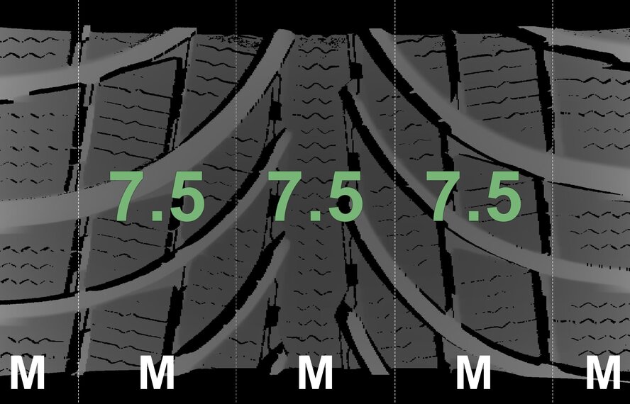 Mercedes Mercedes GLC X253 17 inch rims + Winter tires Michelin Original