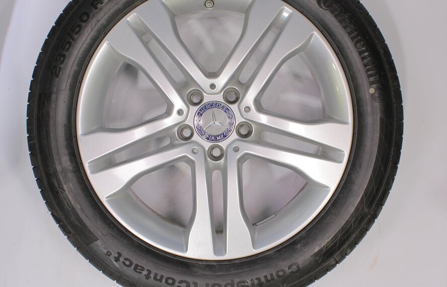 Mercedes Mercedes GLA Class X156 18 inch rims + Summer Tires Continental Original