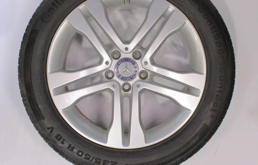 Mercedes Mercedes GLA Class X156 18 inch rims + Summer Tires Continental Original