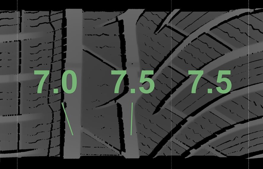 BMW BMW 6 series GT 7 Series G11 18 inch Style 642 Rims + Winter tires Michelin Runflat Original