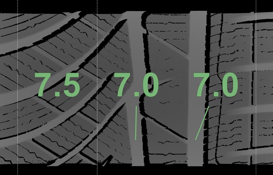 BMW BMW 6 series GT 7 Series G11 18 inch Style 642 Rims + Winter tires Michelin Runflat Original