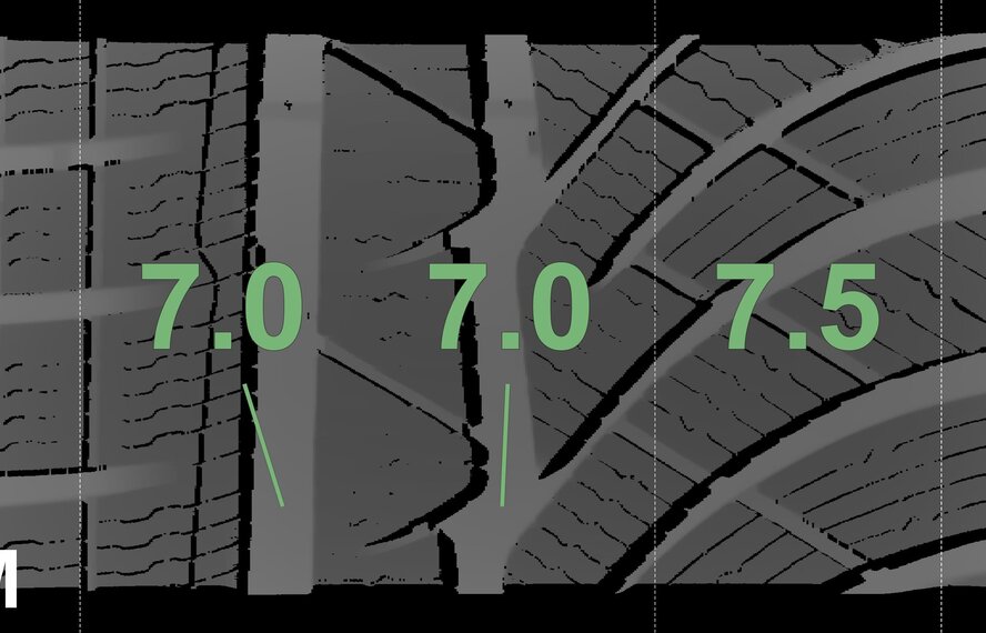 BMW BMW 6 series GT 7 Series G11 18 inch Style 642 Rims + Winter tires Michelin Runflat Original