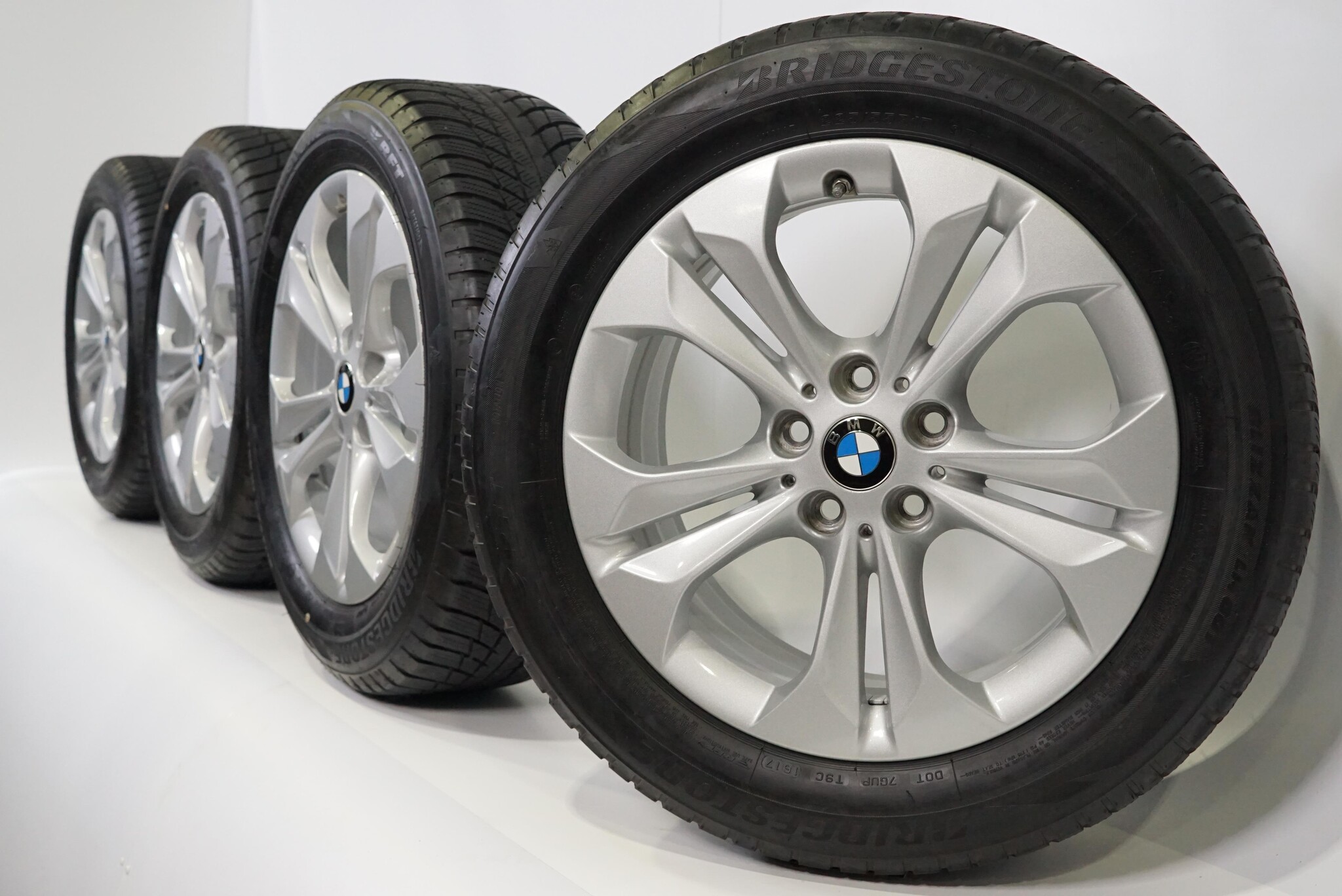 BMW X1 F48 X2 F39 17 inch rims 564 + Winter tires Bridgestone Runfl ...