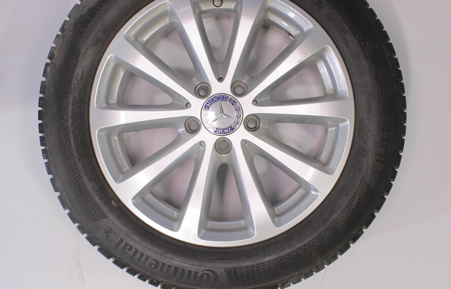 Mercedes Mercedes E Class W213 17 inch rims + winter tires Continental Original