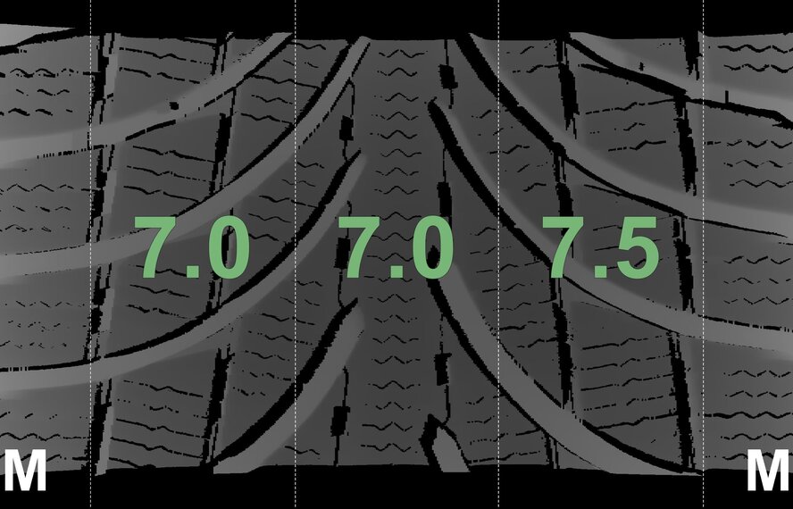 Mercedes Mercedes GLC X253 17 inch rims + Winter tires Michelin Original