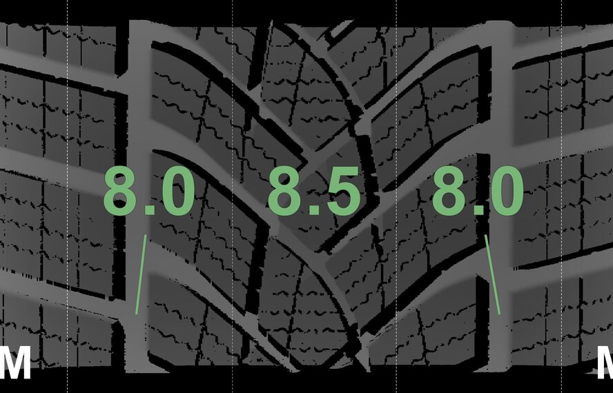 BMW BMW 3 4 series F30 F31 F32 F36 393 17 inch Goodyear Winter tires Original