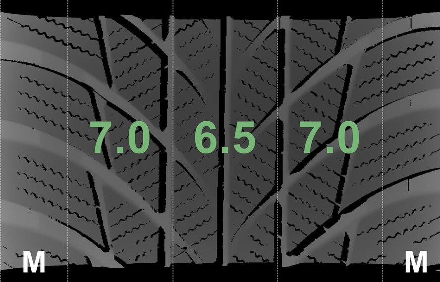 BMW BMW X1 F48 X2 F39 574 17 inch Bridgestone Winter tires Original