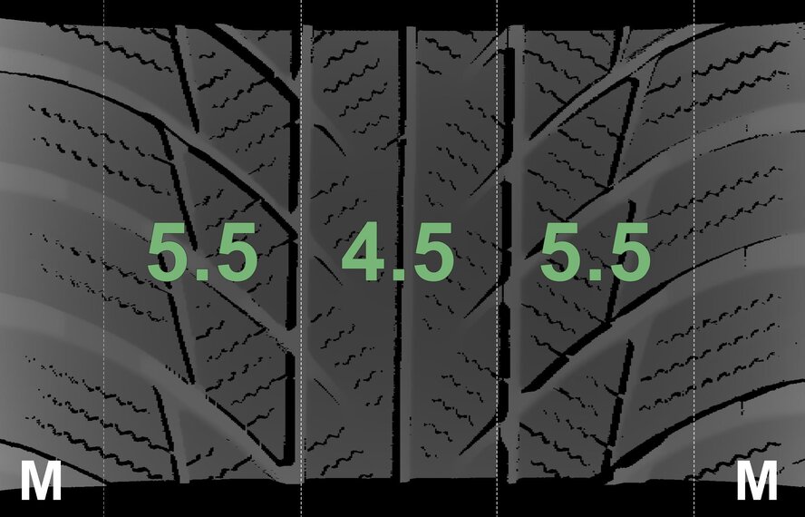 BMW BMW X1 F48 X2 F39 574 17 inch Bridgestone Winter tires Original