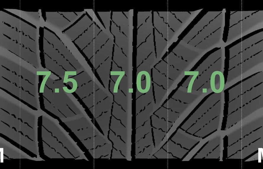 BMW BMW 5 series G30 G31 8 series G14 G15 G16 632 18 inch Goodyear Winter tires Original