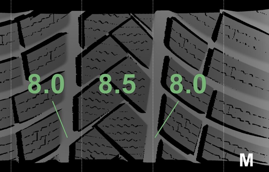 BMW BMW 5 series G30 G31 8 series G14 G15 G16 618 17 inch Vredestein Winter tires Original