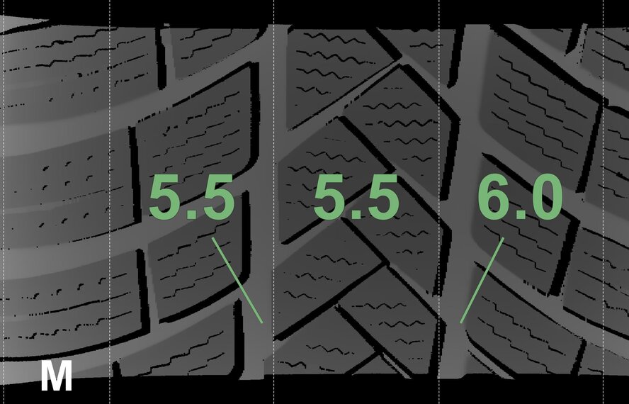 BMW BMW 5 series G30 G31 8 series G14 G15 G16 618 17 inch Vredestein Winter tires Original