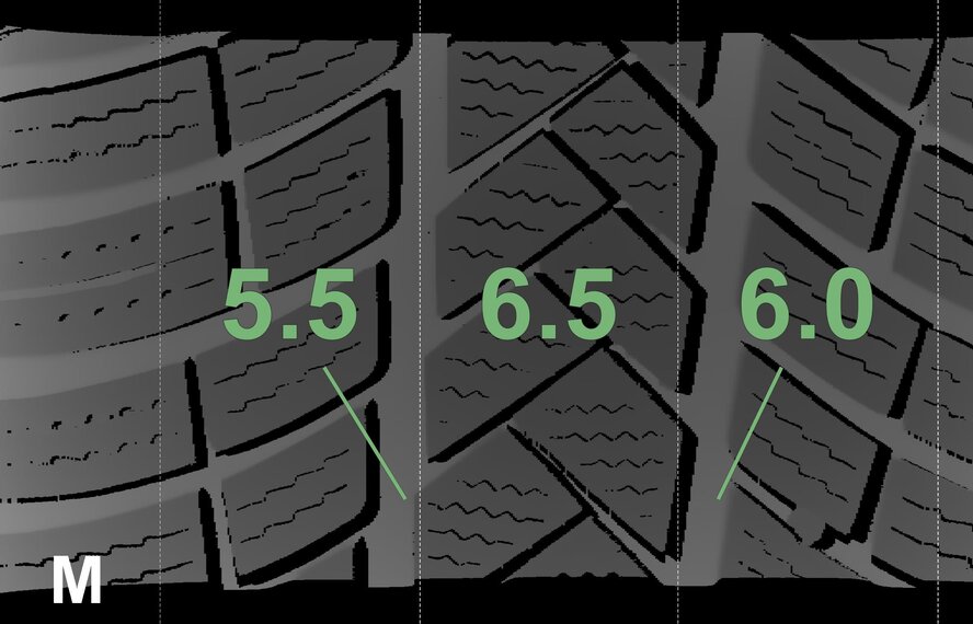 BMW BMW 5 series G30 G31 8 series G14 G15 G16 618 17 inch Vredestein Winter tires Original