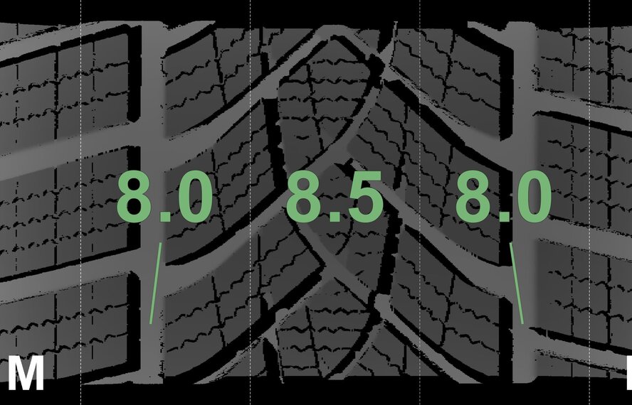 Ekris BMW 2 series 3 series 4 series G20 G21 G22 G42 778 17 inch Goodyear Winter tires Original