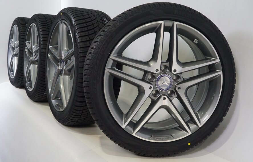 Mercedes Mercedes A B CLA Class W176 18 inch AMG rims New + All-season tyres Pirelli New Original