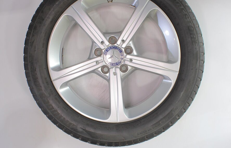 Mercedes Mercedes A B CLA Class W177 17 inch rims + Winter tires Bridgestone Original