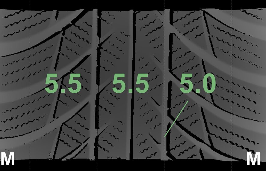 Mercedes Mercedes A B CLA Class W177 17 inch rims + Winter tires Bridgestone Original