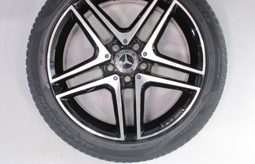 Mercedes Mercedes A B CLA Class W176 18 inch AMG rims New + All-season tyres Pirelli New Original
