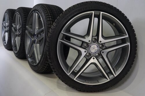 Mercedes Mercedes A B CLA Class W176 18 inch AMG rims New + winter tires Goodyear New Original