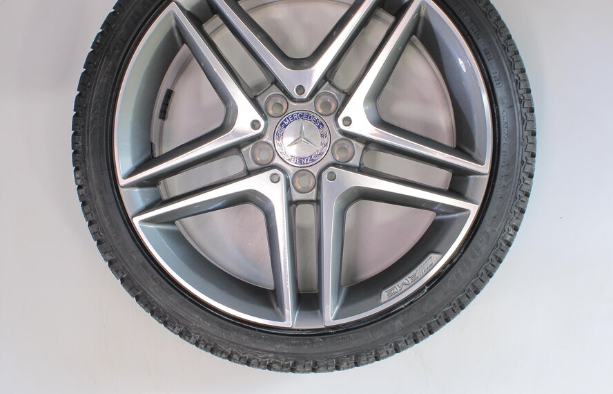 Mercedes Mercedes A B CLA Class W176 18 inch AMG rims New + winter tires Goodyear New Original