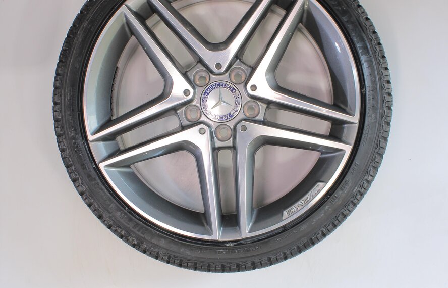 Mercedes Mercedes A B CLA Class W176 18 inch AMG rims New + winter tires Goodyear New Original