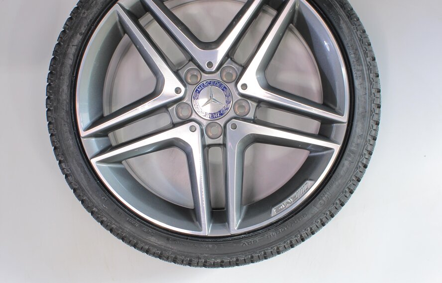 Mercedes Mercedes A B CLA Class W176 18 inch AMG rims New + winter tires Goodyear New Original