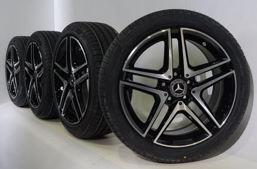 Mercedes Mercedes A B CLA Class W176 18 inch AMG rims + Summer Tires Pirelli Original NEW
