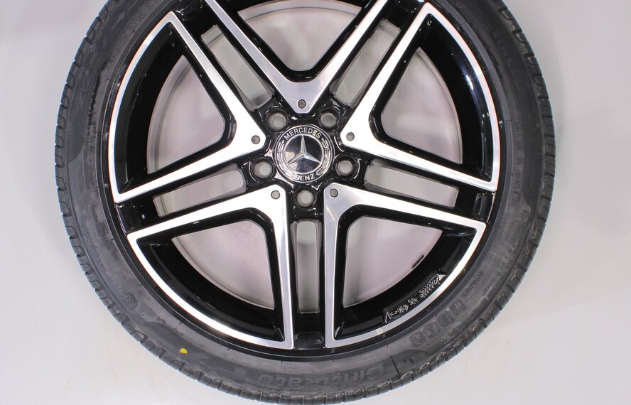 Mercedes Mercedes A B CLA Class W176 18 inch AMG rims + Summer Tires Pirelli Original NEW