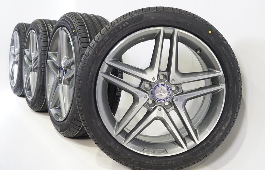 Mercedes Mercedes A B CLA Class W177 W118 W247 18 inch rims Pirelli Summer Tires Original NEW