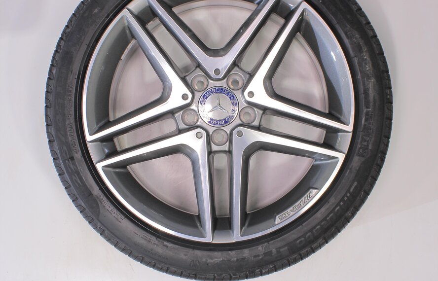 Mercedes Mercedes A B CLA Class W177 W118 W247 18 inch rims Pirelli Summer Tires Original NEW