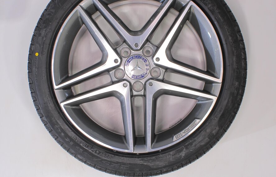 Mercedes Mercedes A B CLA Class W177 W118 W247 18 inch rims Pirelli Summer Tires Original NEW