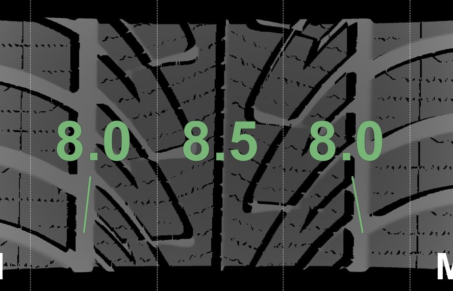 Audi Audi Q7 4M 18 inch Goodyear Winter tires Original