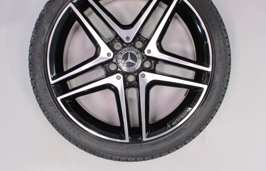 Mercedes Mercedes A B CLA Class W176 W117 W246 18 inch rims Goodyear Winter tires NEW Original