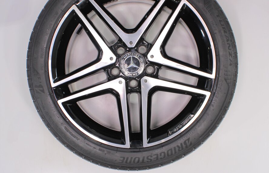 Mercedes Mercedes A B CLA Class W177 C118 W247 18 inch rims Bridgestone Summer Tires New Original