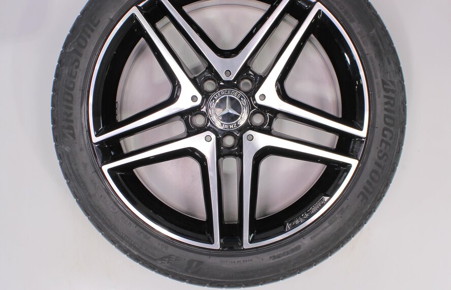 Mercedes Mercedes A B CLA Class W177 C118 W247 18 inch rims Bridgestone Summer Tires New Original
