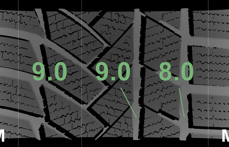 BMW BMW 5 6 series F06 F10 F11 F12 F13 328 18 inch Continental Winter tires Original