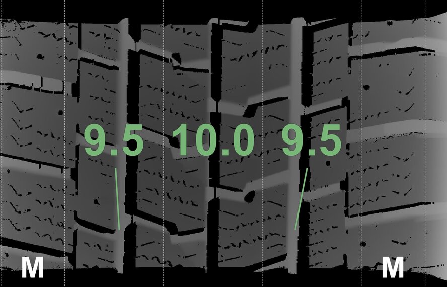 Mercedes Mercedes V Class W447 16 inch Goodyear Winter tires Original