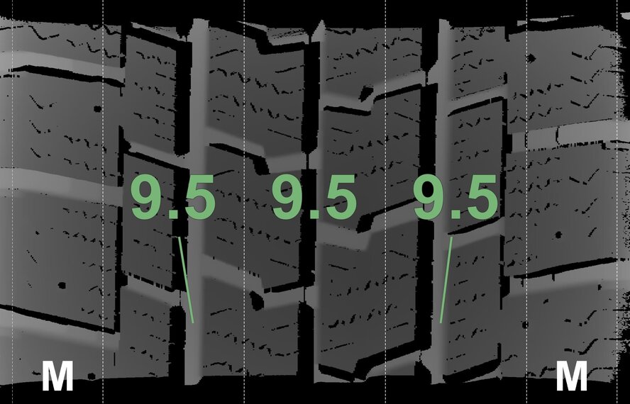 Mercedes Mercedes V Class W447 16 inch Goodyear Winter tires Original