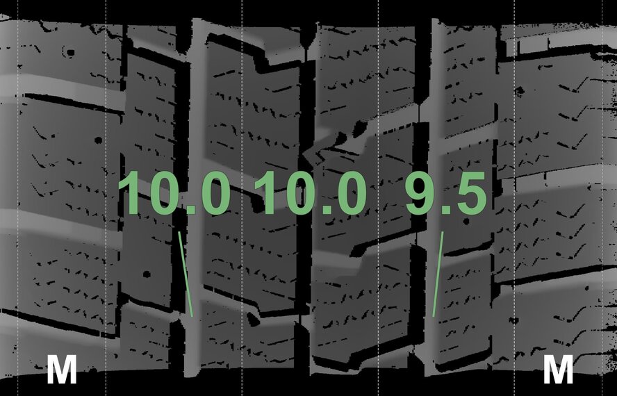 Mercedes Mercedes V Class W447 16 inch Goodyear Winter tires Original