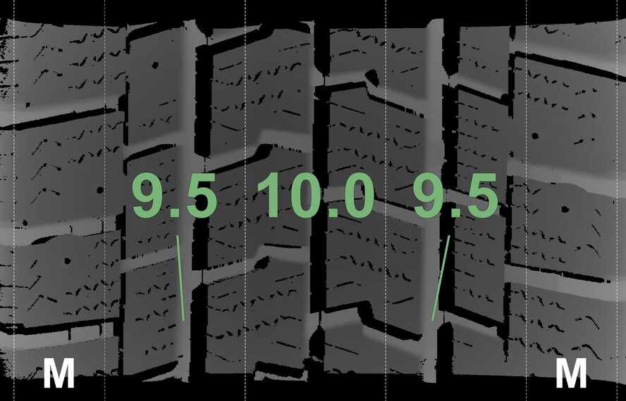 Mercedes Mercedes V Class W447 16 inch Goodyear Winter tires Original