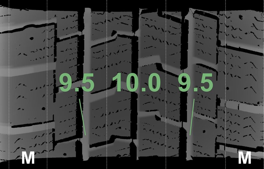 Mercedes Mercedes V Class W447 16 inch Goodyear Winter tires Original