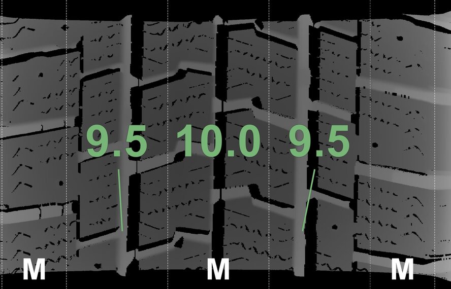 Mercedes Mercedes V Class W447 16 inch Goodyear Winter tires Original