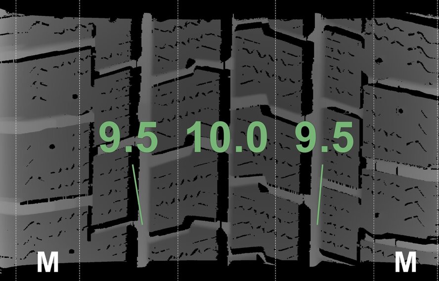 Mercedes Mercedes V Class W447 16 inch Goodyear Winter tires Original