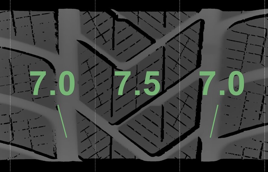 Mercedes Mercedes EQC N293 C293 19 inch Pirelli Winter tires Original